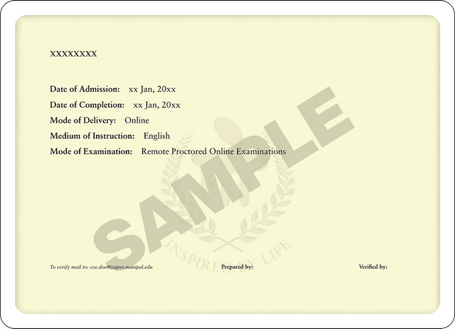 MCA Degree